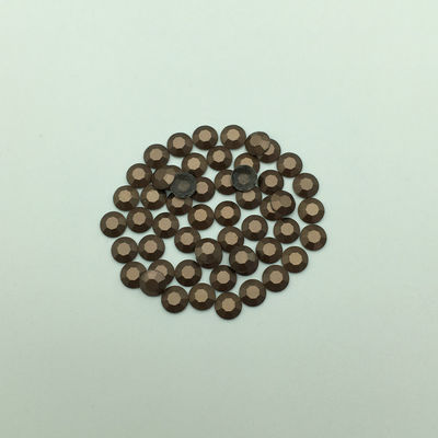 A favor do meio ambiente material de vidro do cristal de rocha de Hotfix MC para chapéus/vestidos